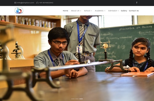 Semi Dynamic Website template — demo 2 screenshot