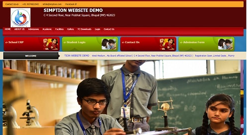 Fully Dynamic Website template — demo 3 screenshot