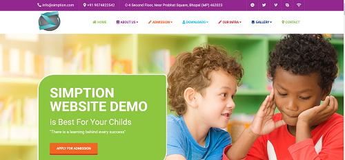 Fully Dynamic Website template — demo 7 screenshot